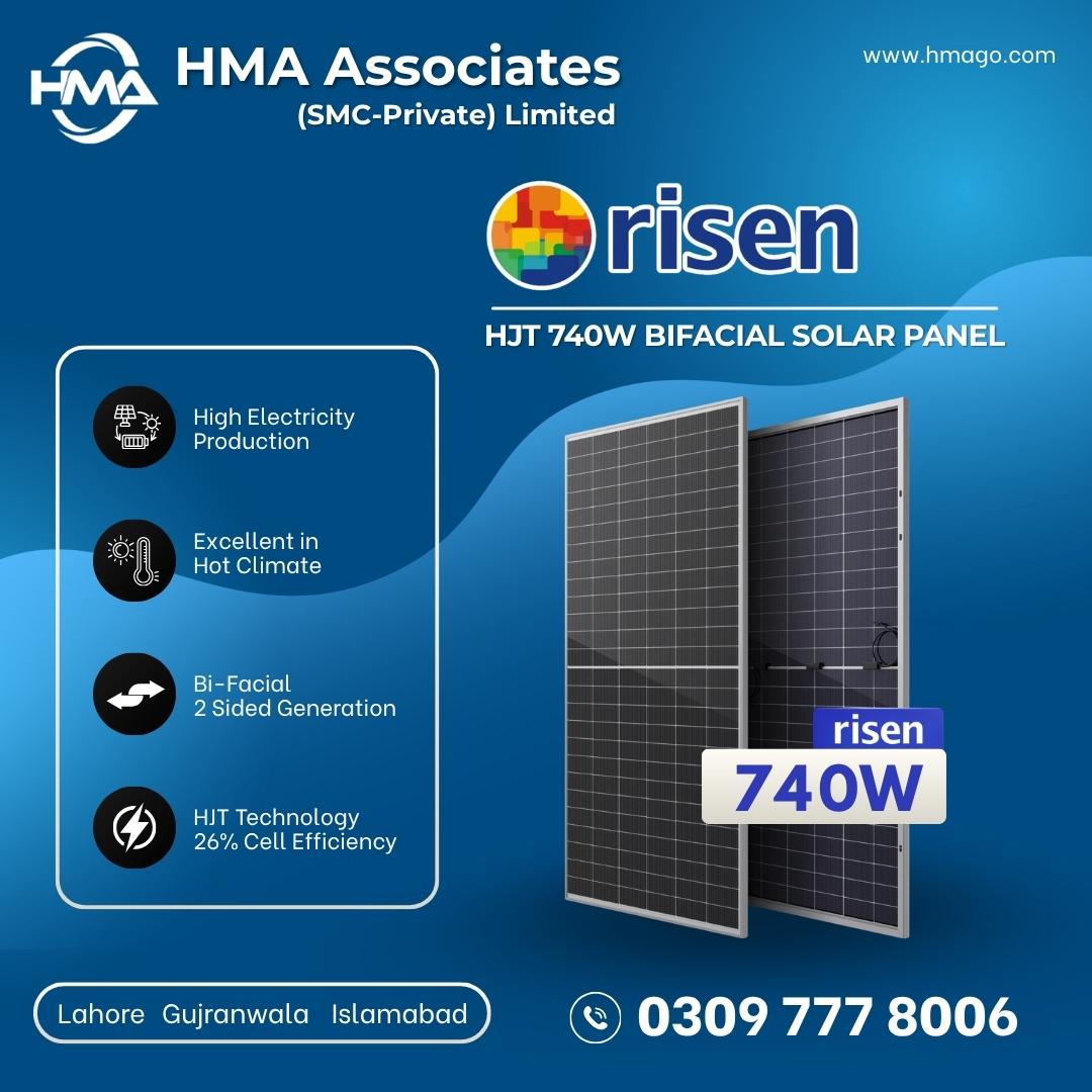 740W Risen Solar Panels